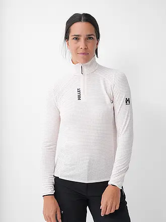 MILLET | Damen Touren Zipshirt Intense Fleece | creme